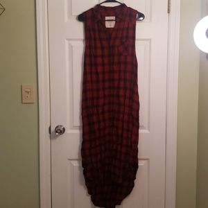 Massimo plaid dress